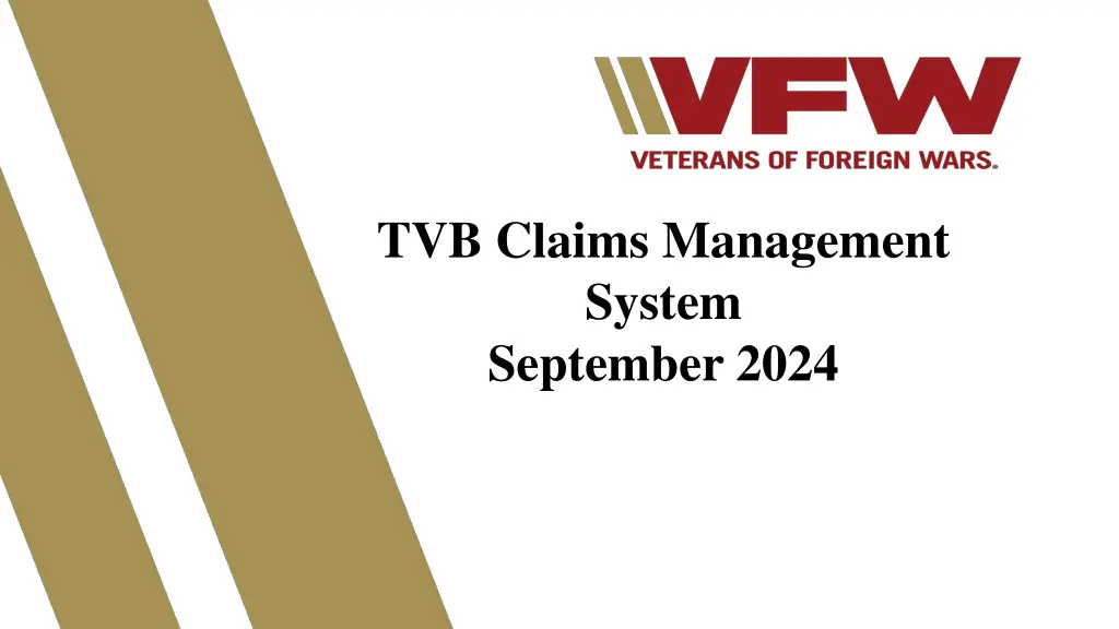tvb claims management system september 2024 n.w