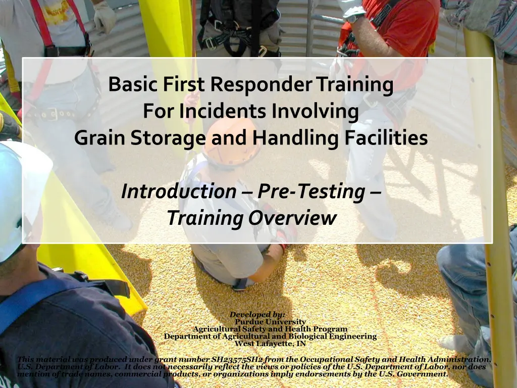 basic first responder training for incidents n.w