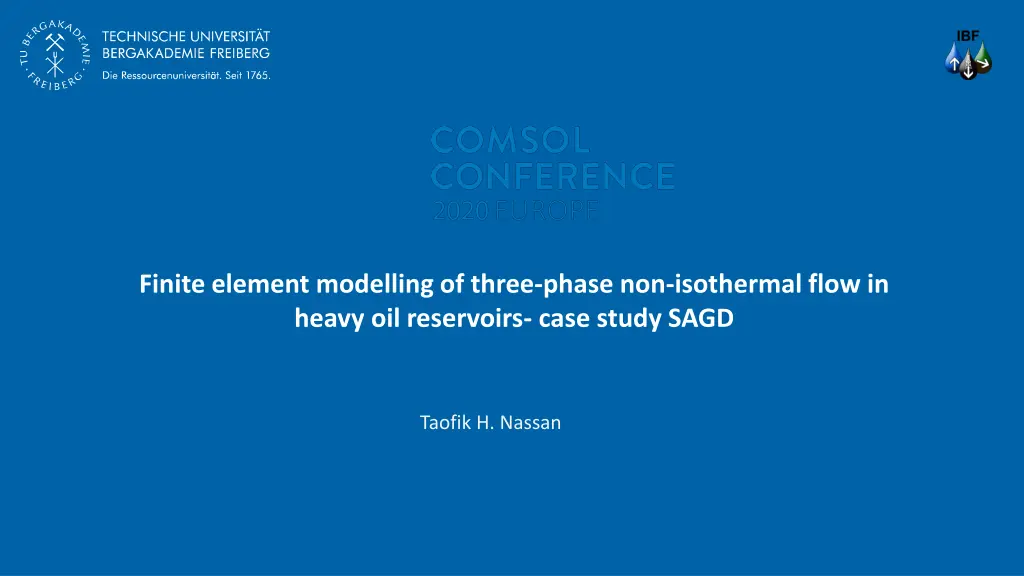 finite element modelling of three phase n.w