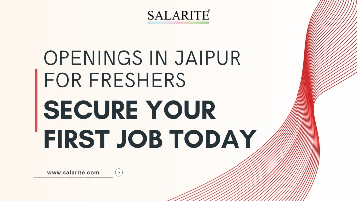 openings in jaipur for freshers secure your first n.w