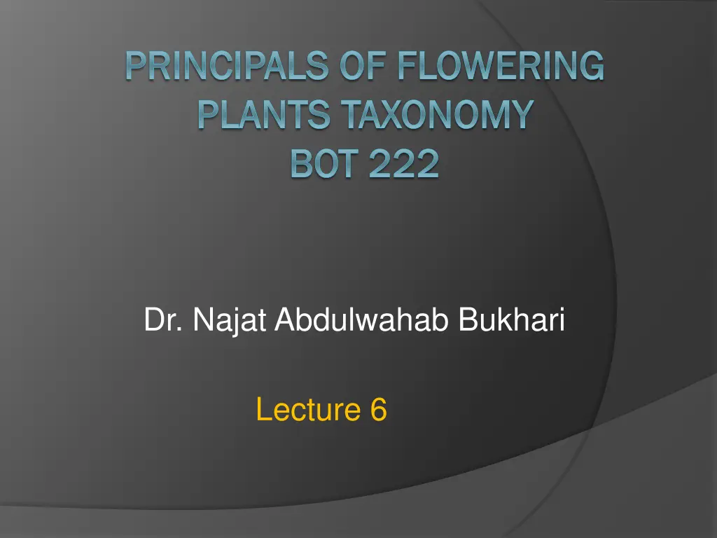 principals of flowering principals of flowering n.w