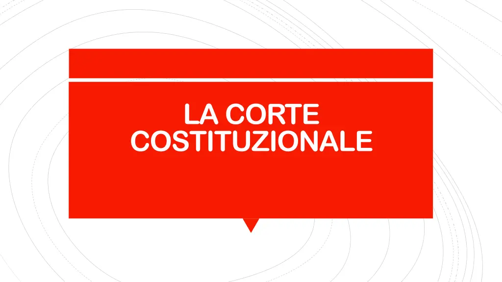 la corte costituzionale n.w