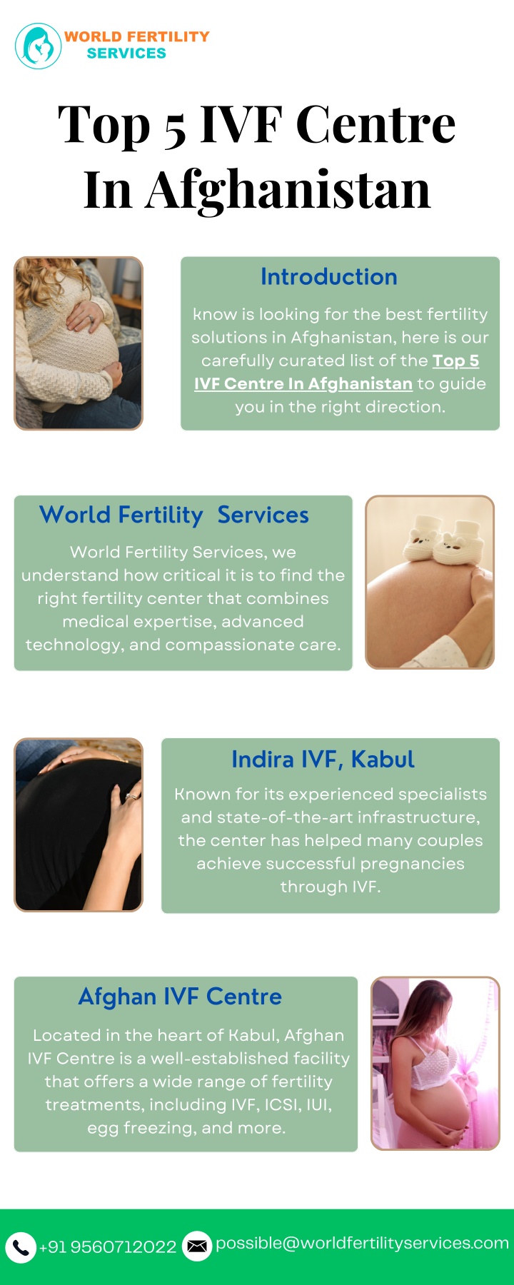 top 5 ivf centre in afghanistan n.w