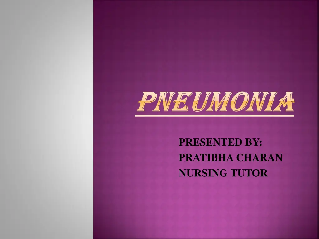 pneumonia pneumonia n.w