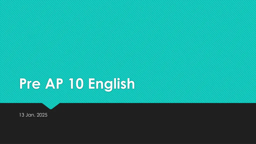 pre ap 10 english n.w