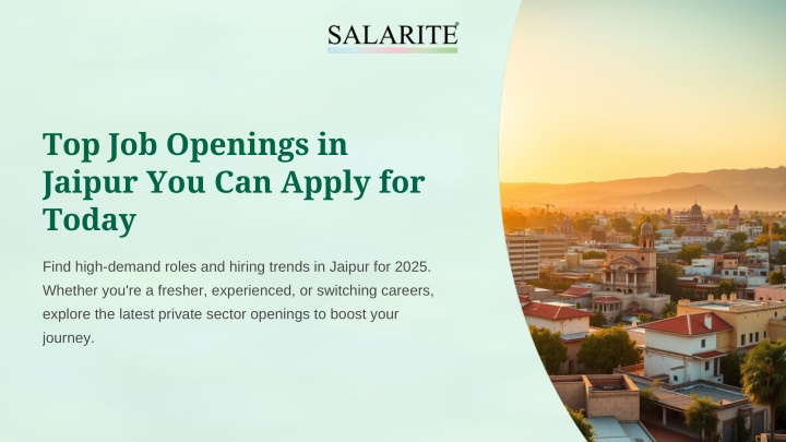 top job openings in jaipur you can apply for today n.w