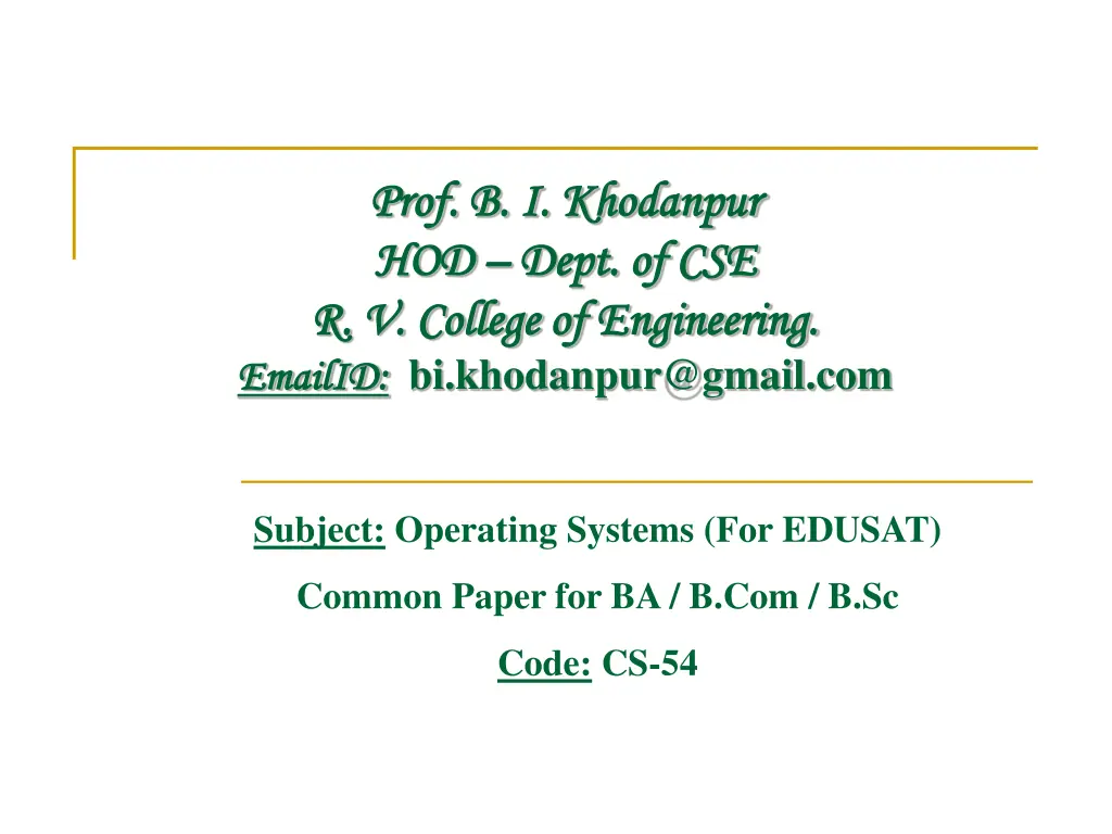 prof b i khodanpur prof b i khodanpur n.w