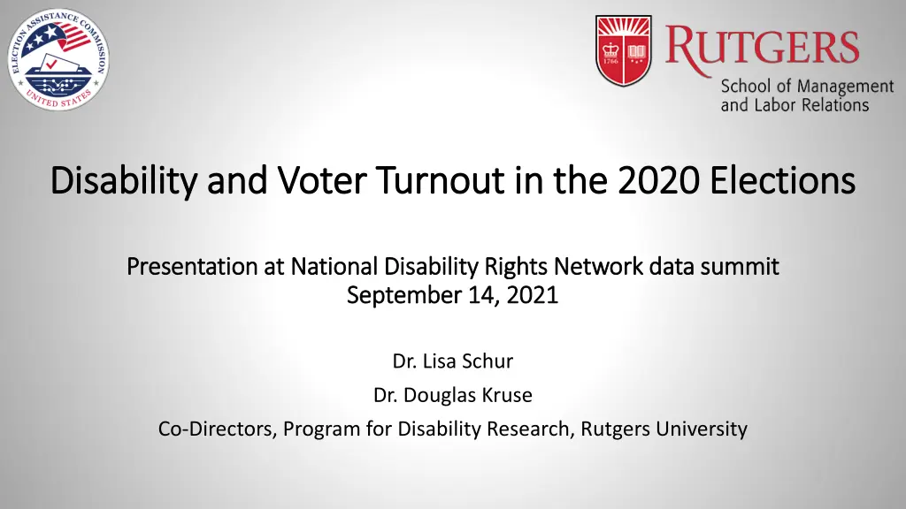 disability and voter turnout in the 2020 n.w