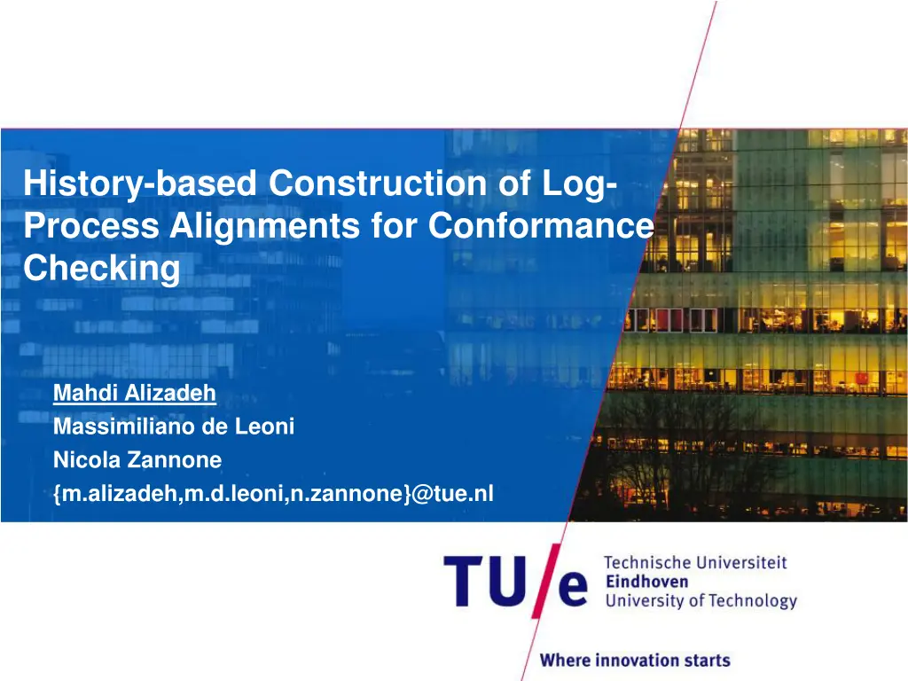 history based construction of log process n.w