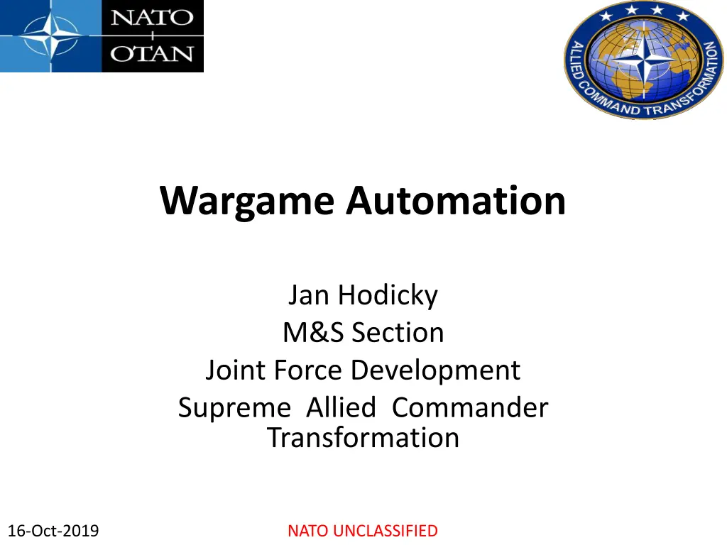 wargame automation n.w