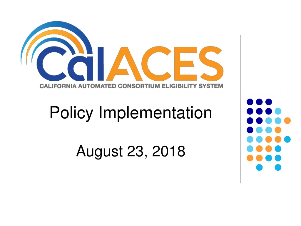policy implementation n.w