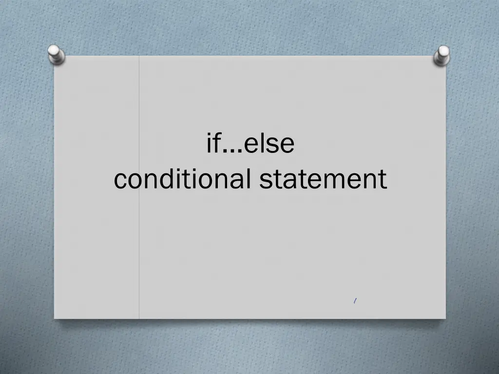 i f else n.w