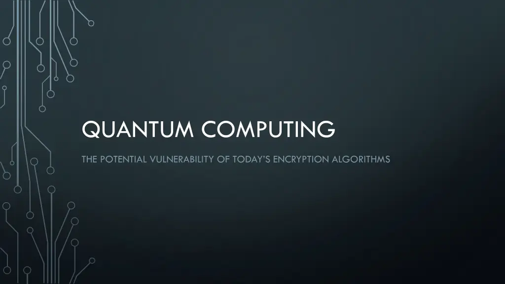 quantum computing n.w