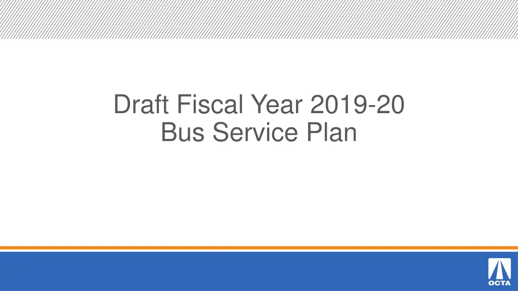 draft fiscal year 2019 20 bus service plan n.w