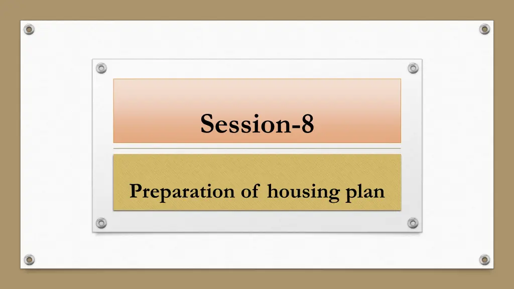 session 8 n.w