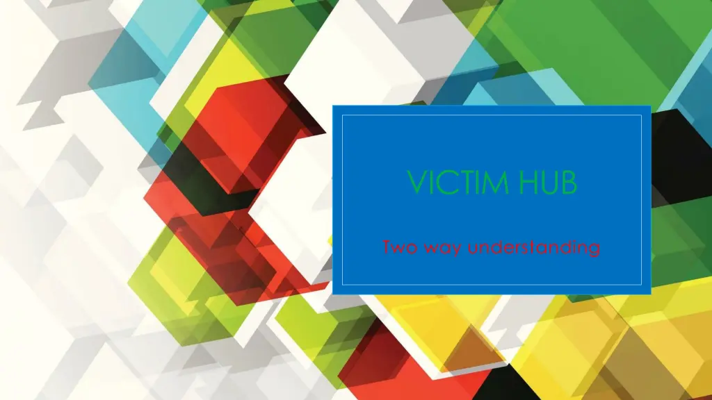 victim hub n.w