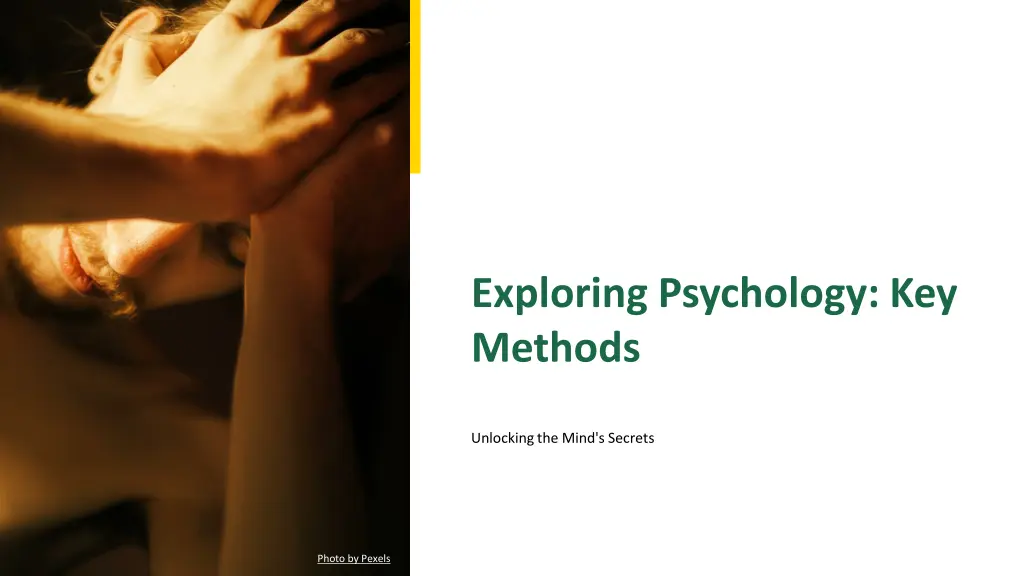 exploring psychology key methods n.w