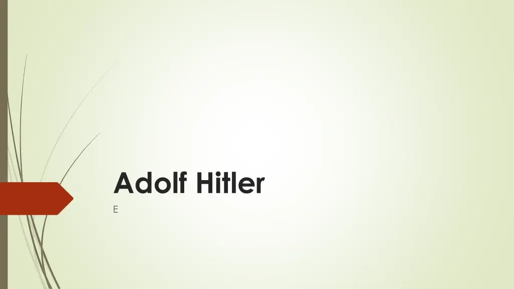 adolf hitler e n.w