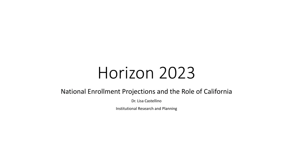 horizon 2023 n.w