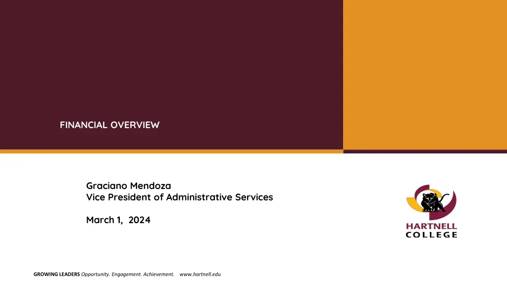 financial overview n.w