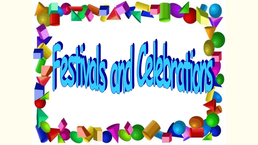 festivals and celebrations n.w