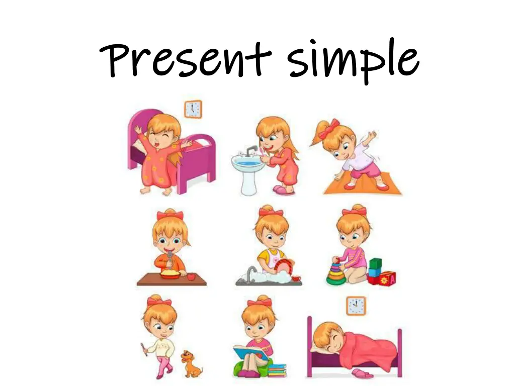 present present simple n.w