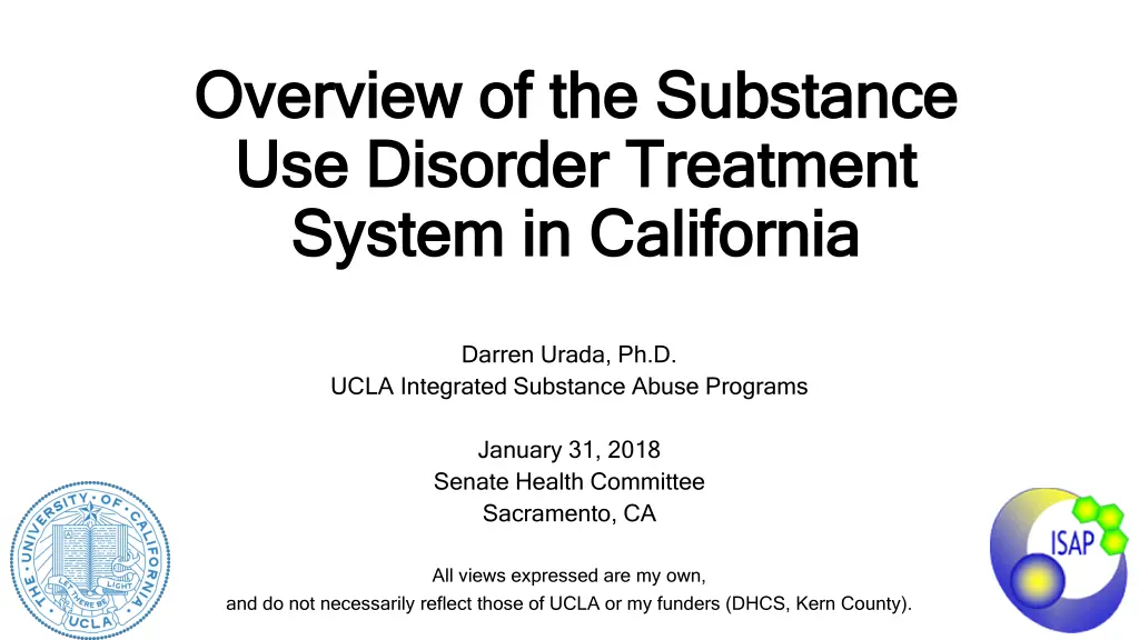 overview of the substance overview n.w