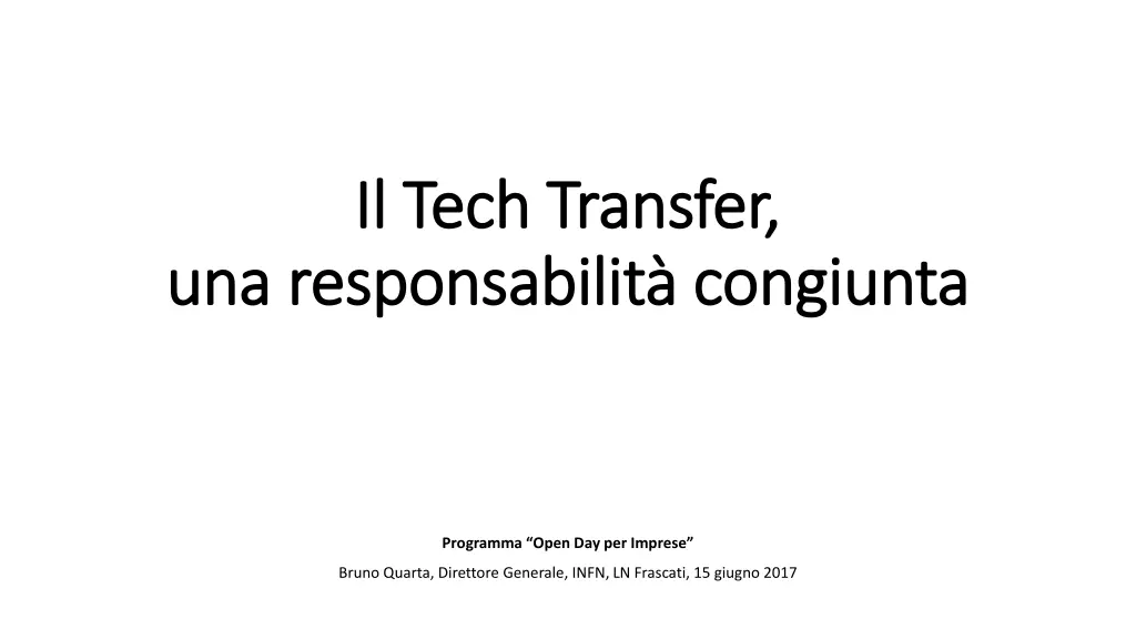 il il tech tech transfer transfer n.w