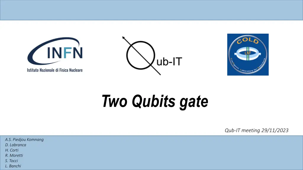 two qubits gate n.w