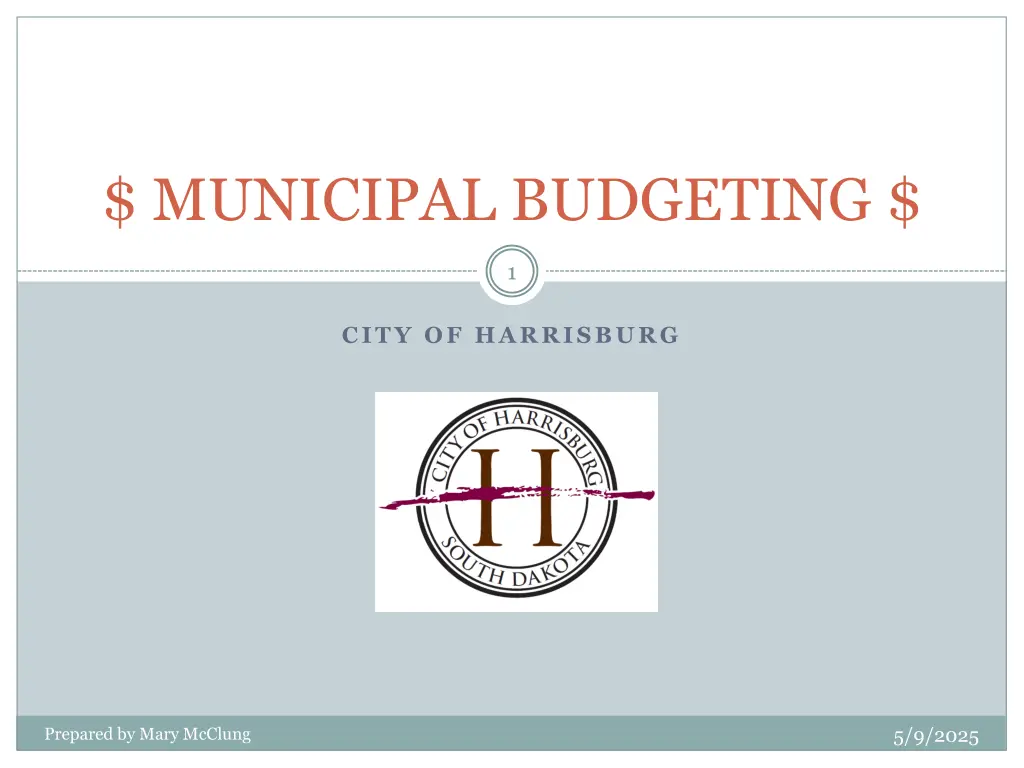 municipal budgeting n.w