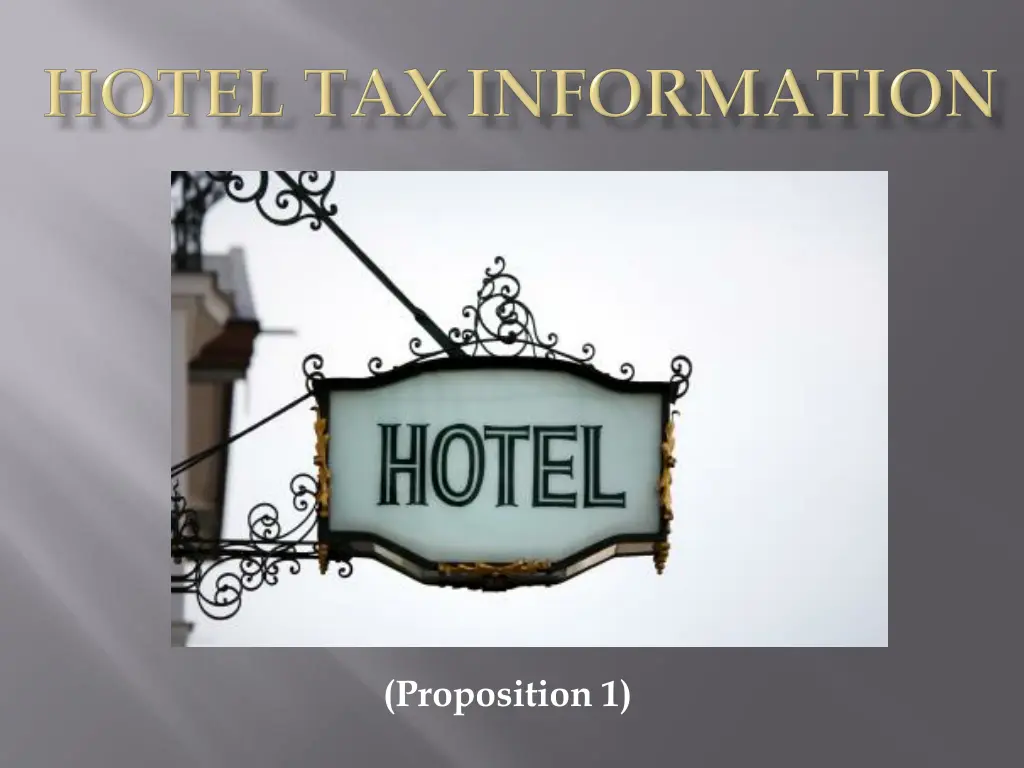 proposition 1 n.w
