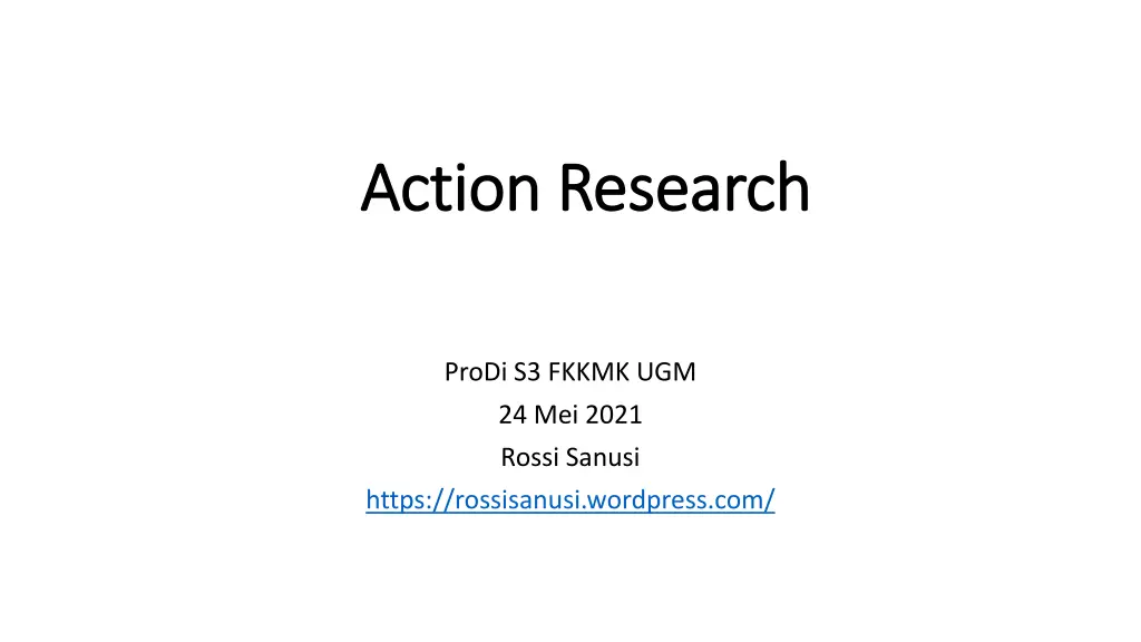 action research action research n.w