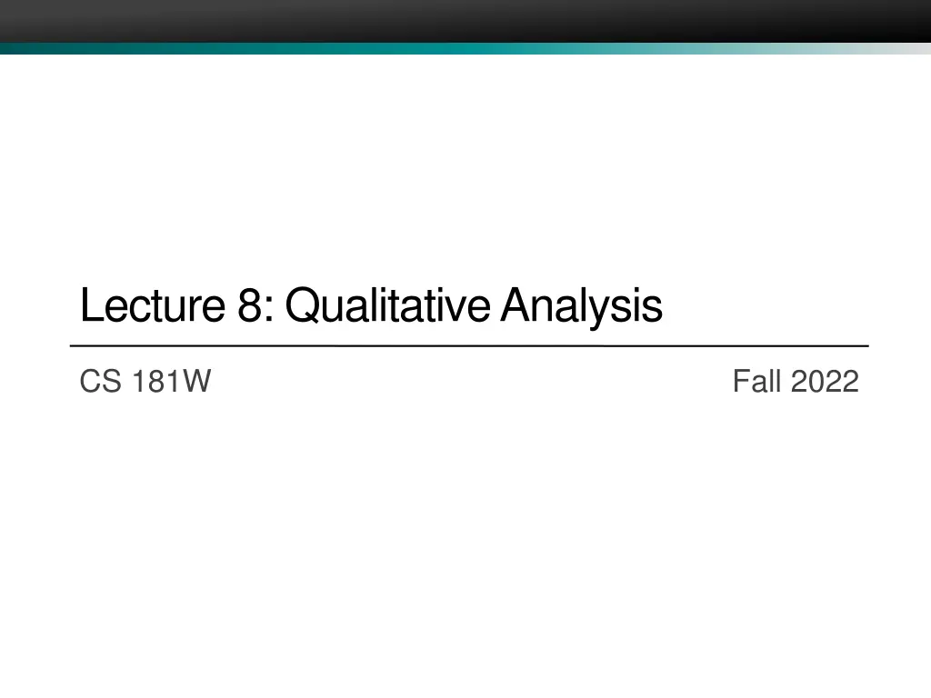 lecture 8 qualitative analysis n.w