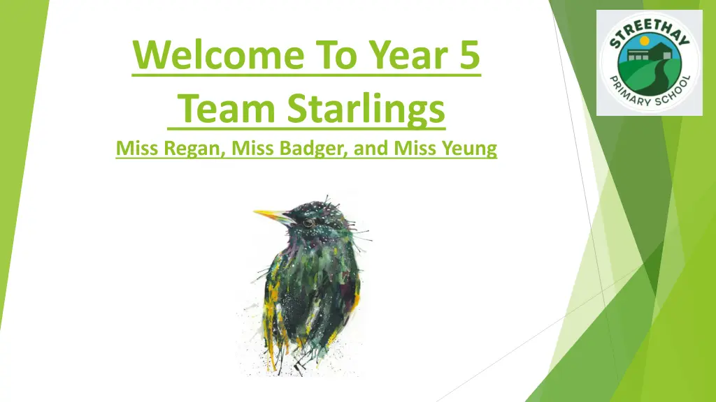 welcome to year 5 team starlings miss regan miss n.w