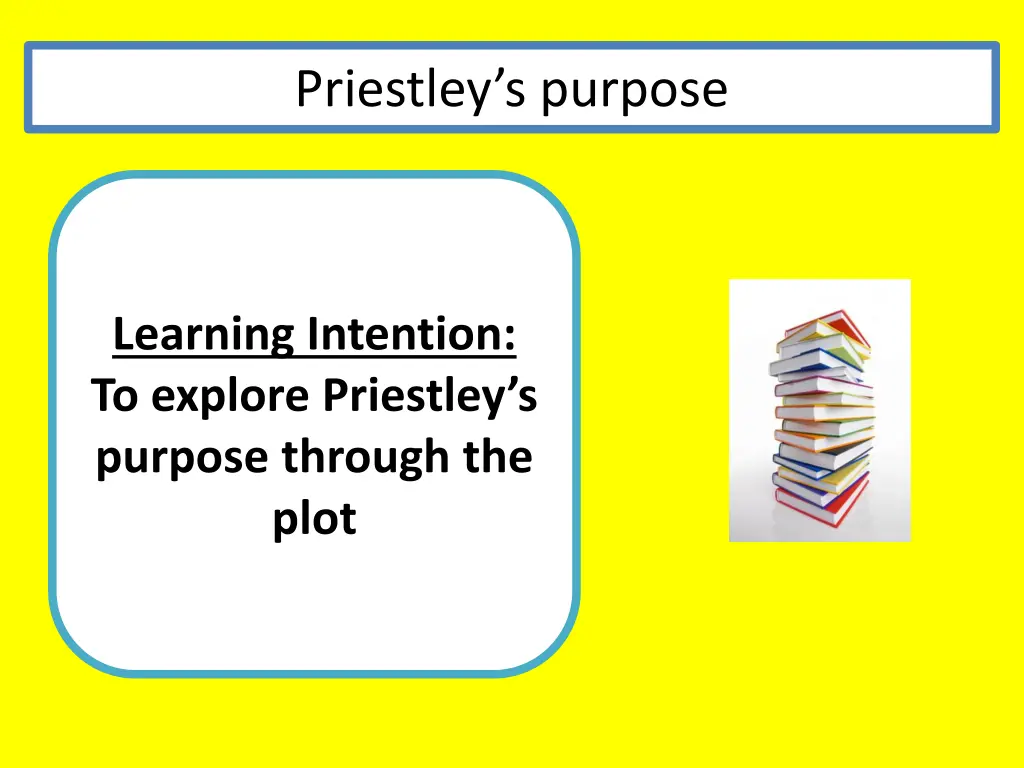 priestley s purpose n.w