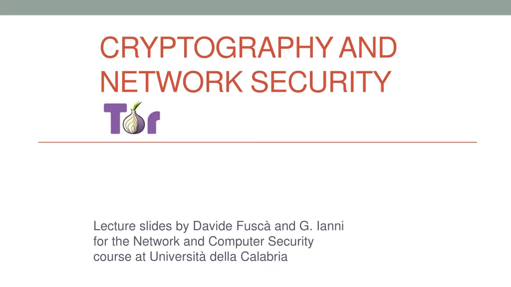 cryptography and network security n.w