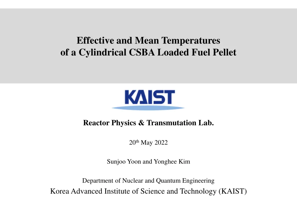 effective and mean temperatures of a cylindrical n.w