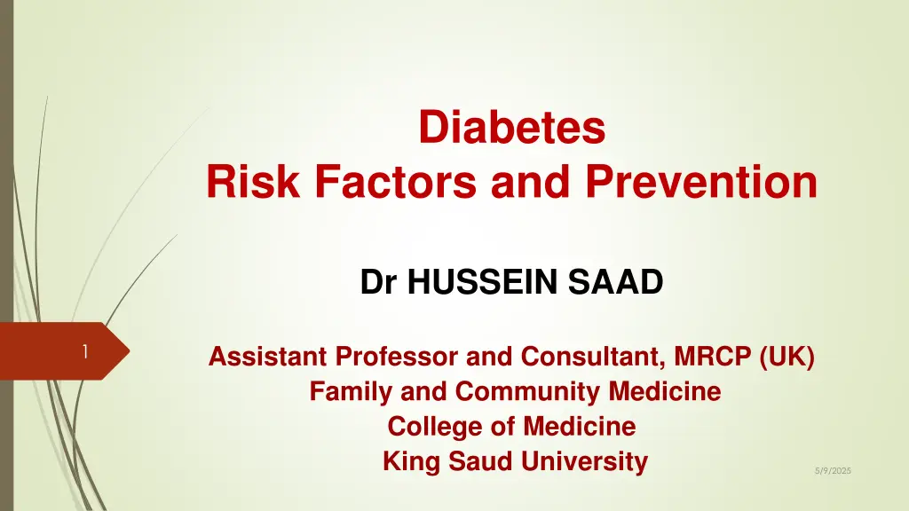 diabetes n.w