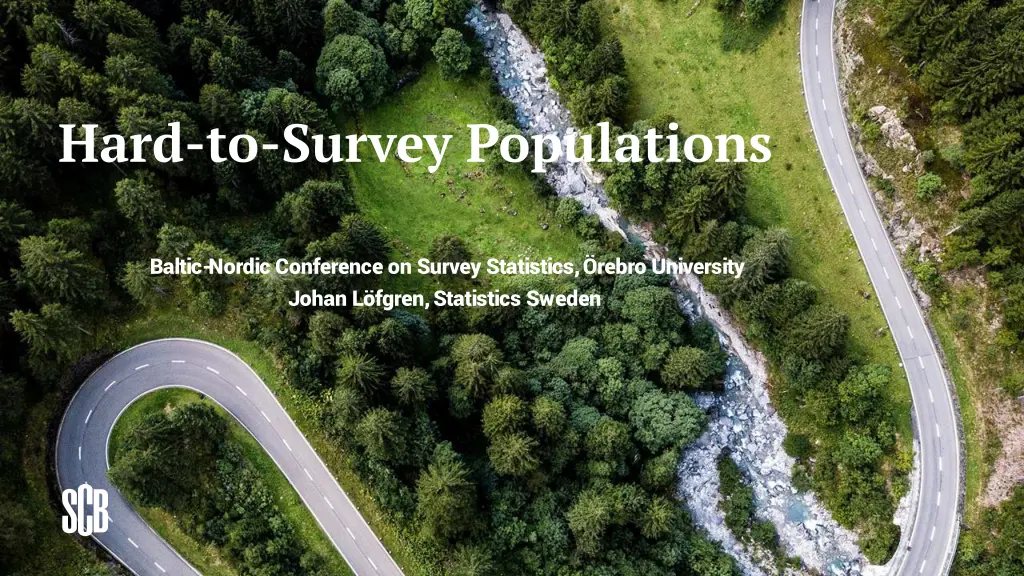 hard to survey populations n.w