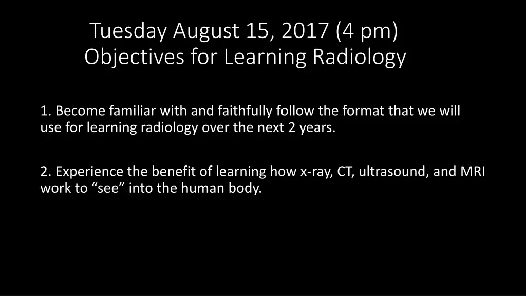 tuesday august 15 2017 4 pm objectives n.w