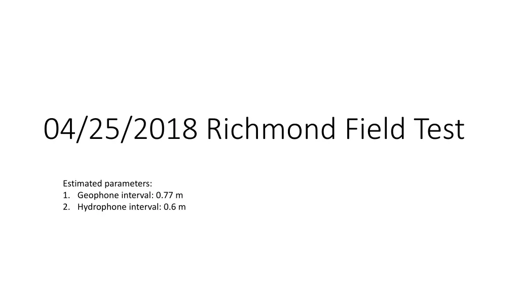 04 25 2018 richmond field test n.w