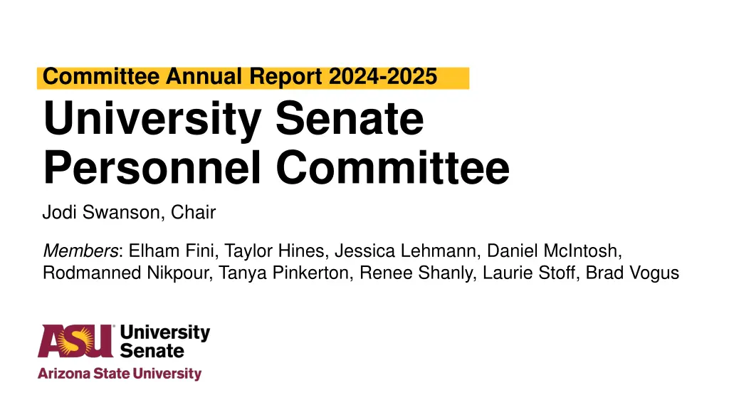 committee annual report 2024 2025 n.w