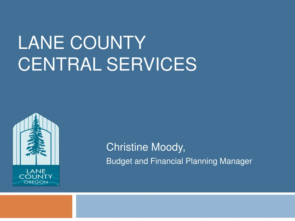 lane county central services n.w