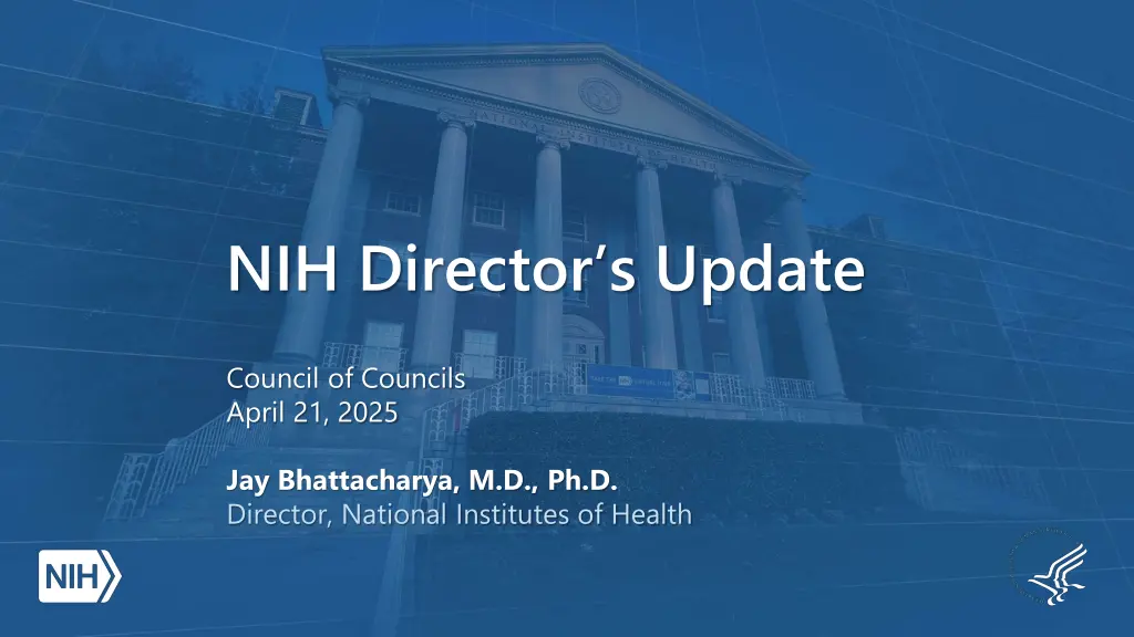 nih director s update n.w