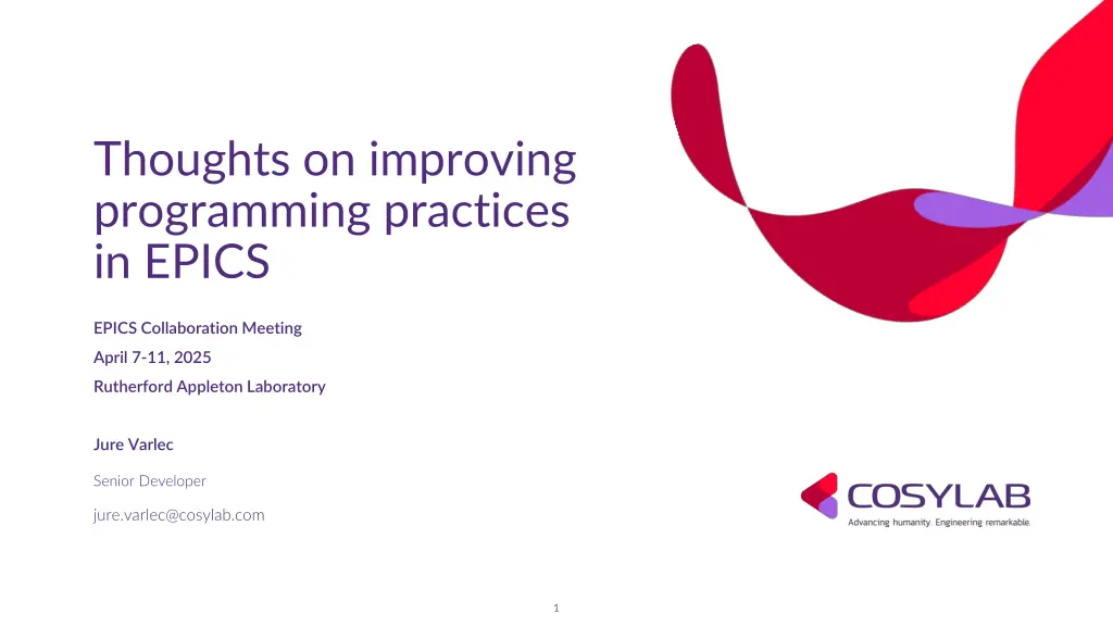 thoughts on improving programming practices n.w