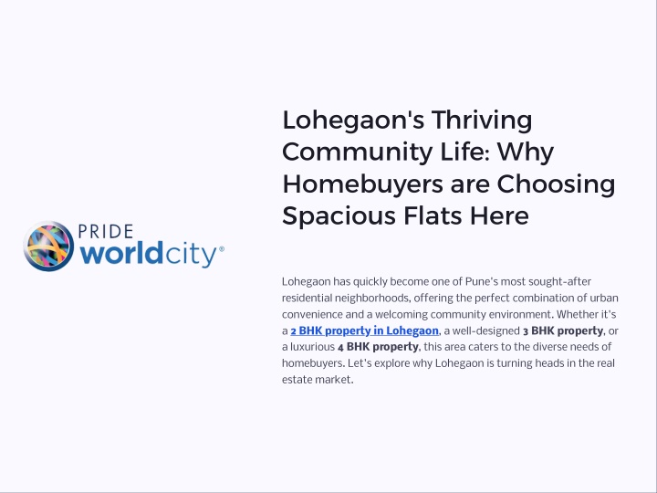 lohegaon s thriving community life why homebuyers n.w