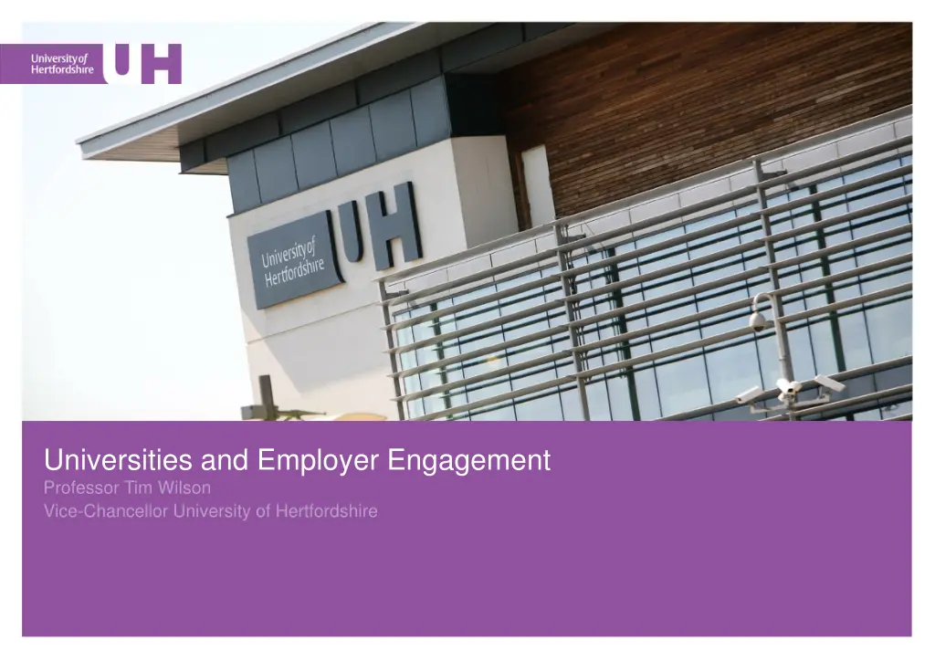 universities and employer engagement professor n.w