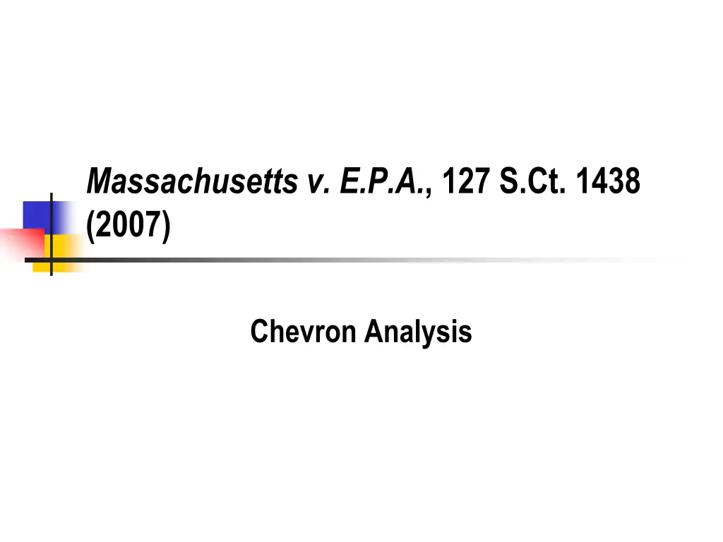 massachusetts v e p a 127 s ct 1438 2007 n.w