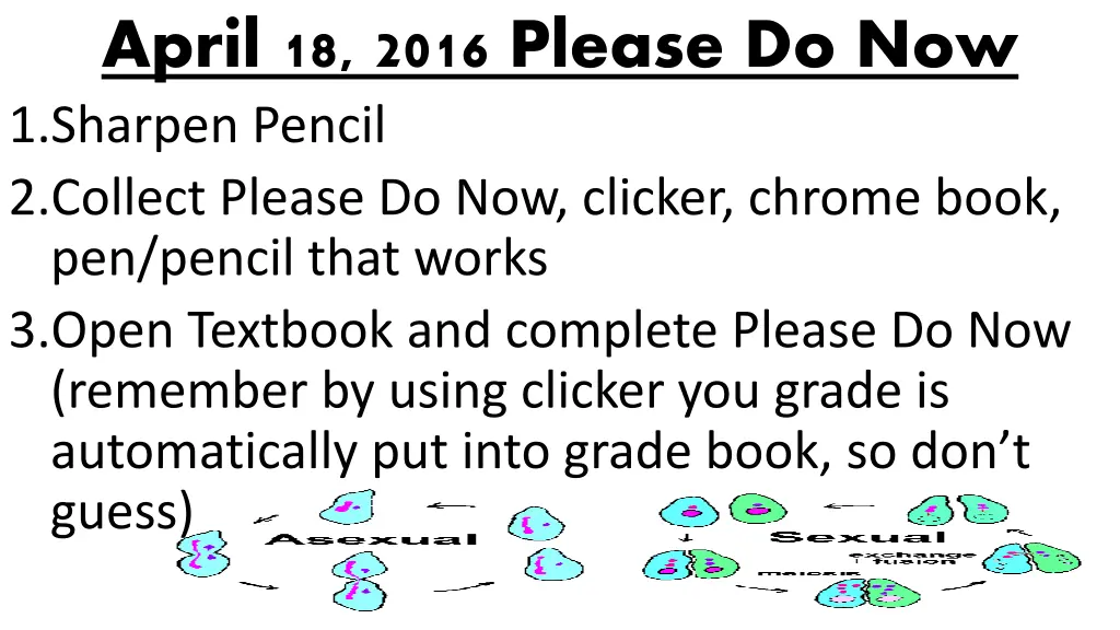 april 18 2016 please do now 1 sharpen pencil n.w