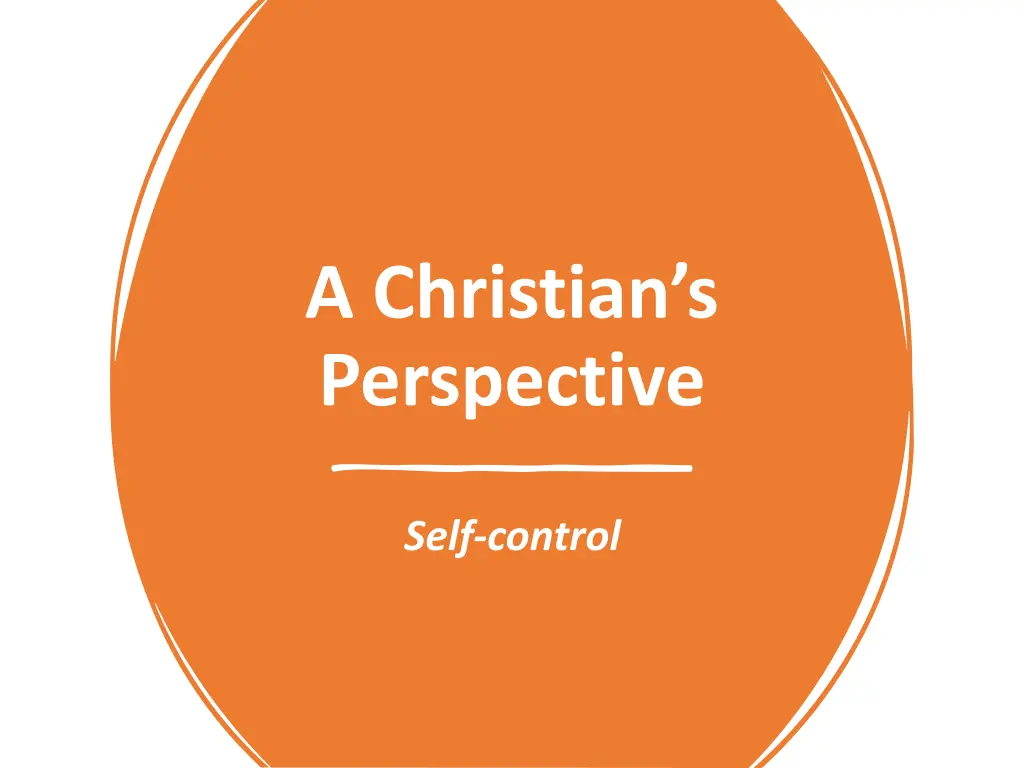 a christian s perspective n.w